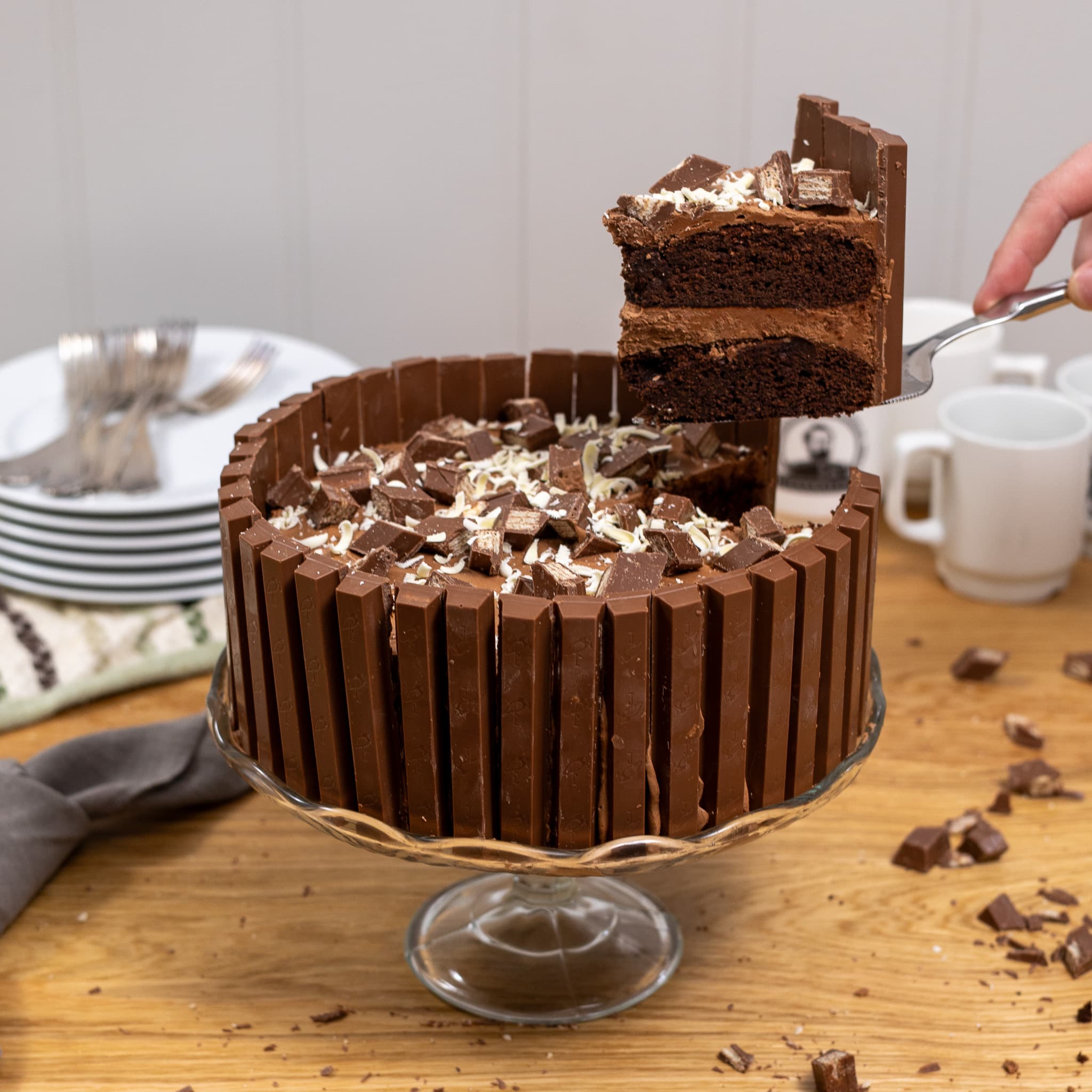 Kvikklunsjkake - perfekt til påske!